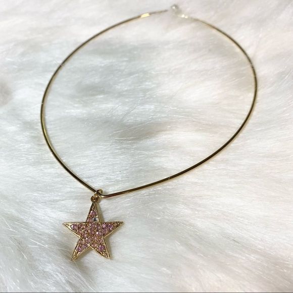 Vintage Star Choker Gold Wire - Picture 3 of 3